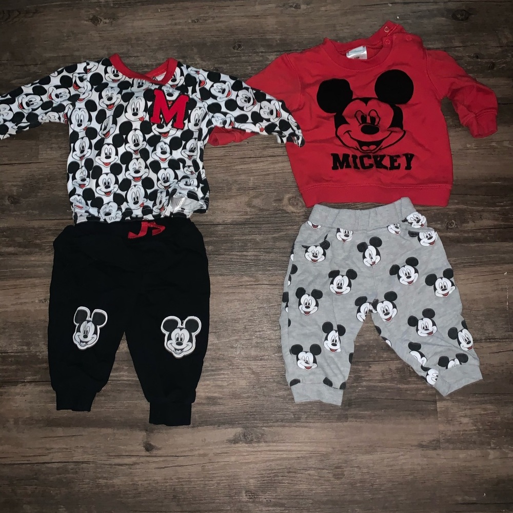 Mix and match Disney sweat suits